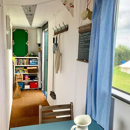 Tregantle Farm Eco Glampsite Luxury tent